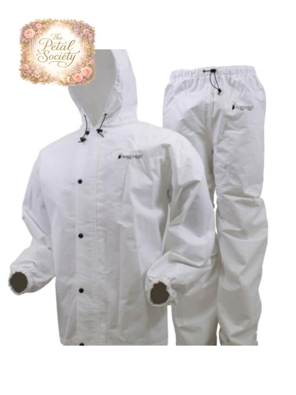 Men's Waterproof Breathable Rain Suit 3-Layer Jacket & Pants Set